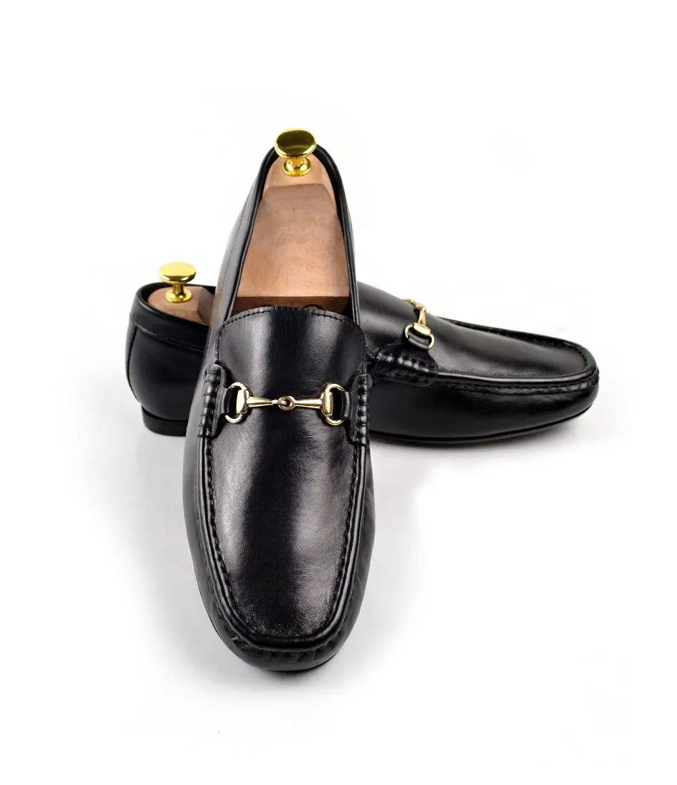 Horsebit Loafers - Black