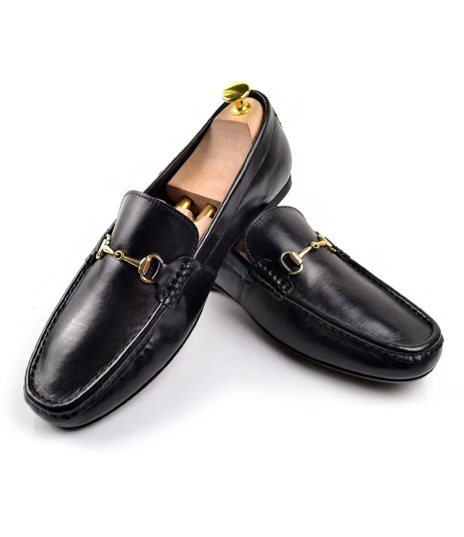 Horsebit Loafers - Black