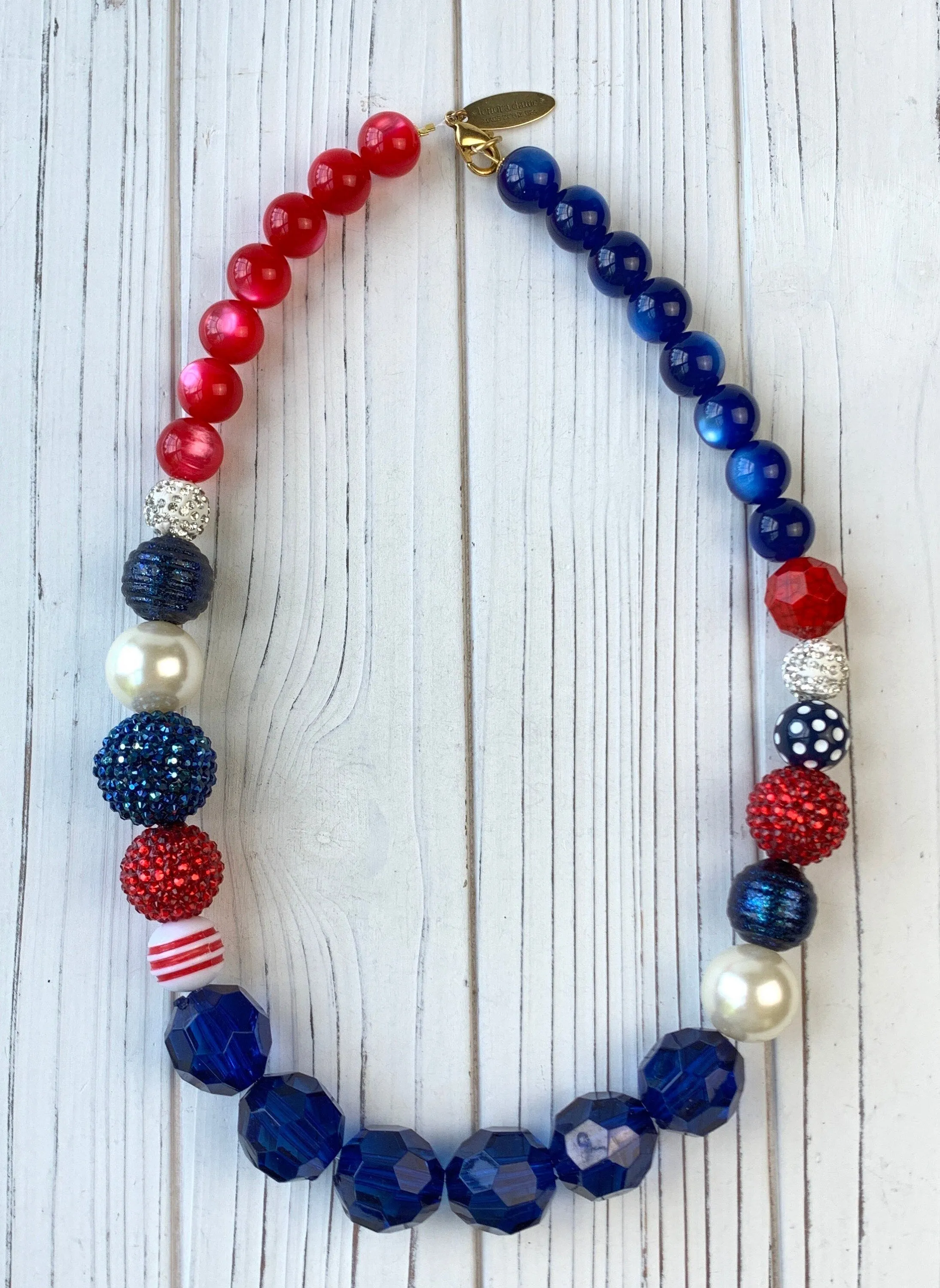 Independence Day Statement Necklace