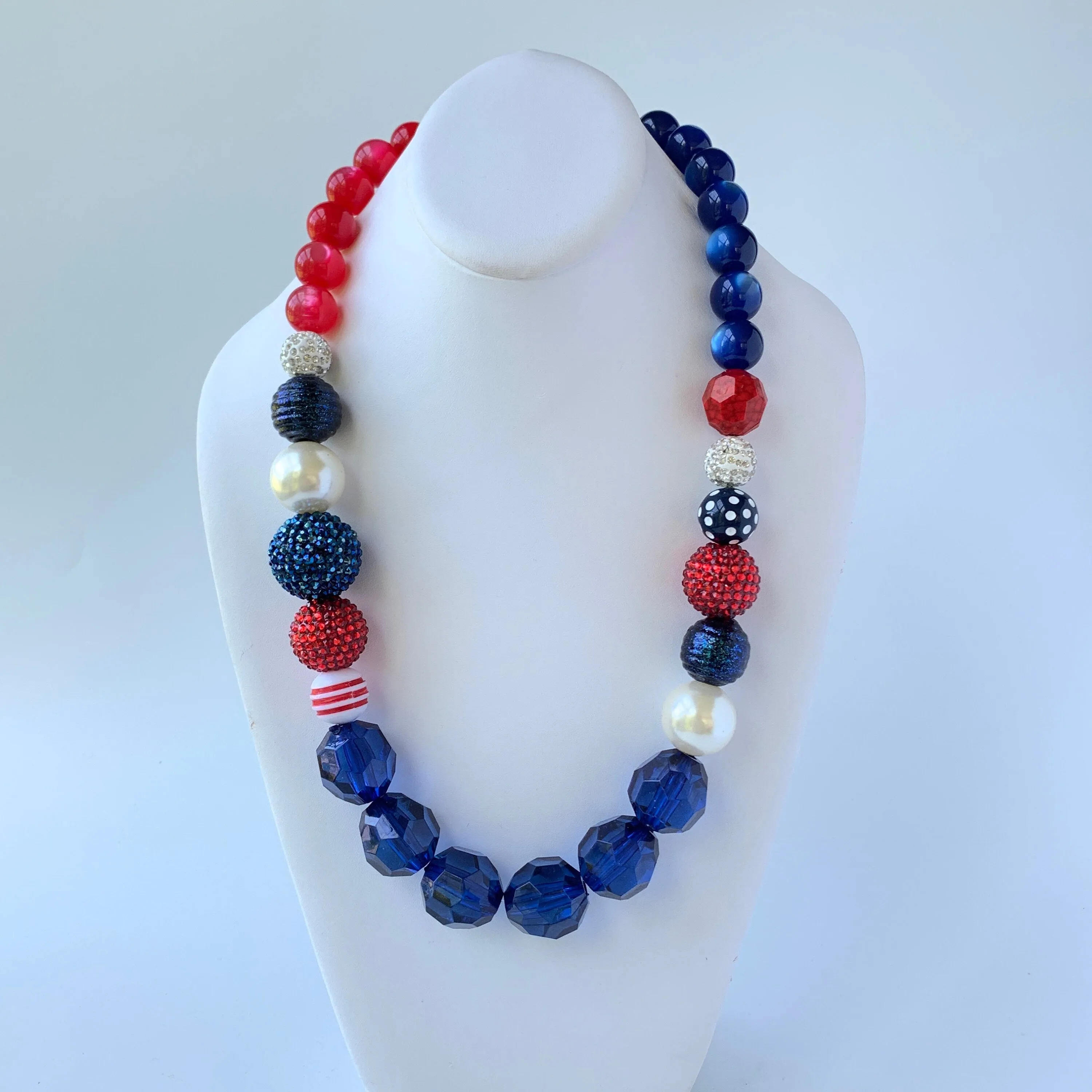 Independence Day Statement Necklace