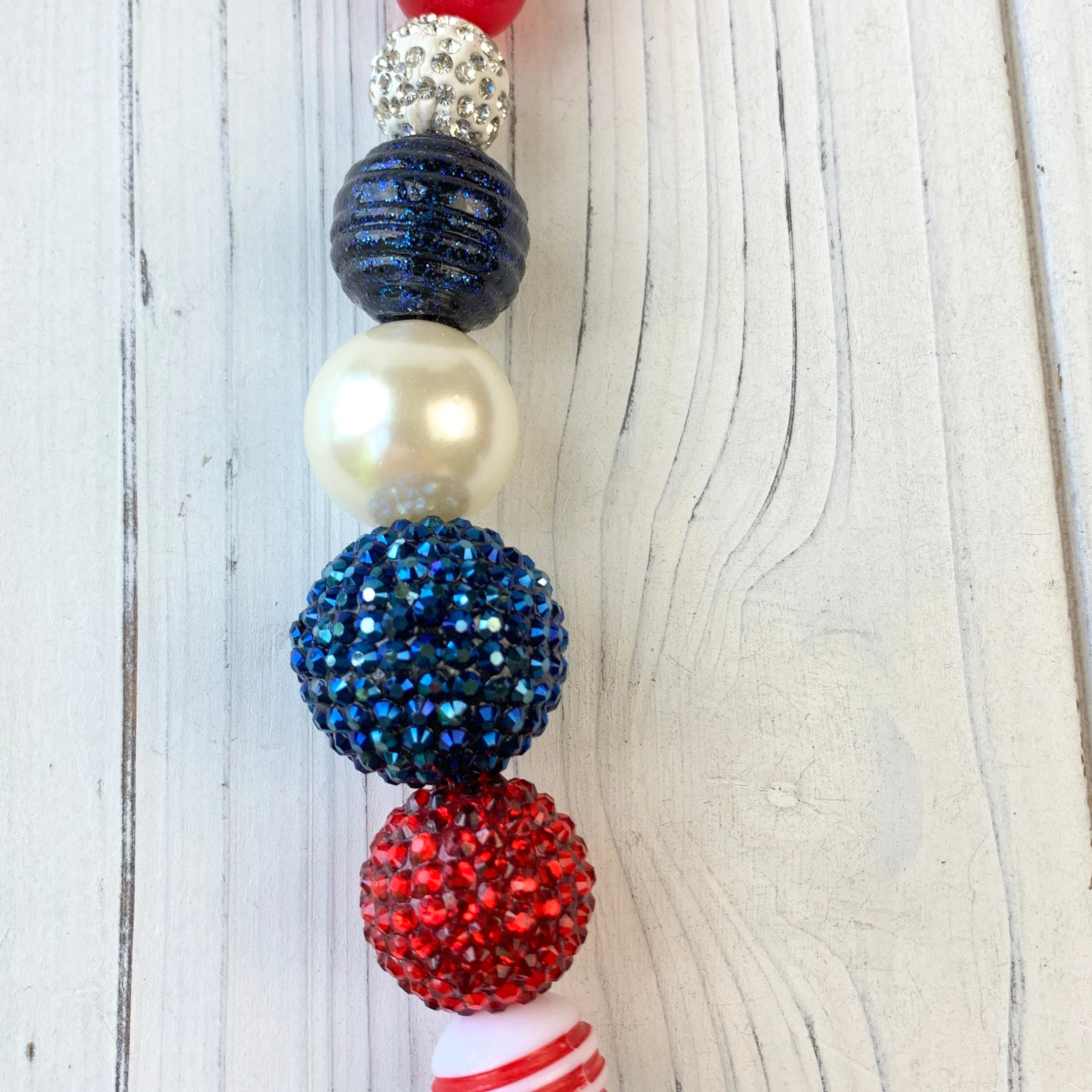 Independence Day Statement Necklace