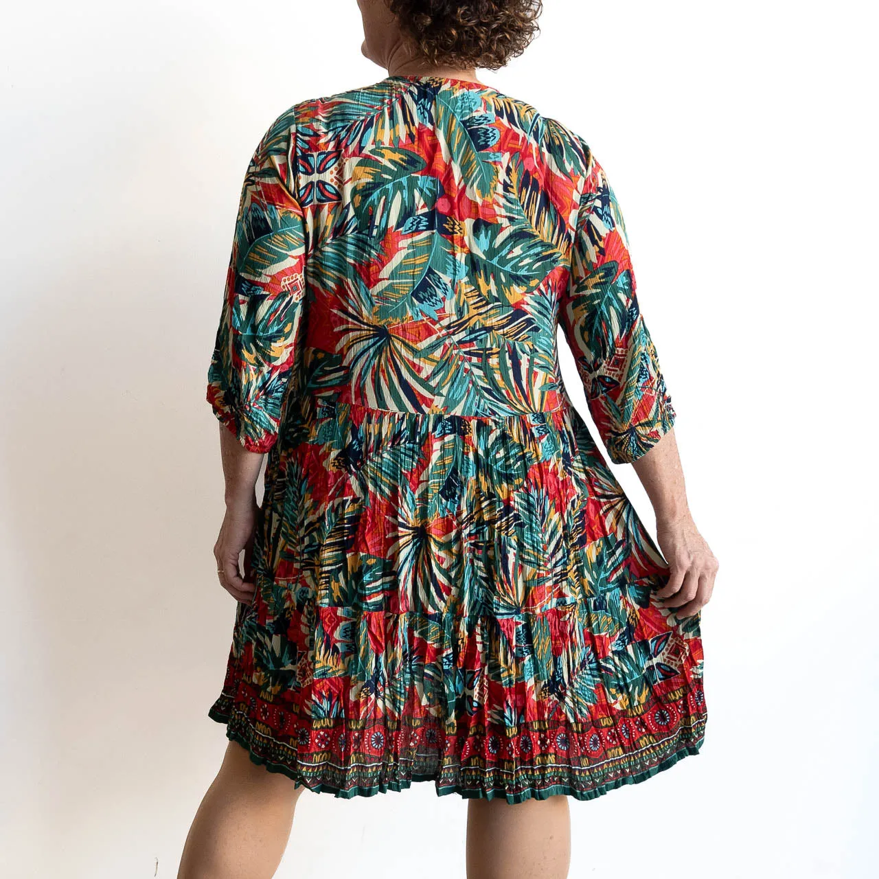 Journey Tunic Smock Dress by Orientique Australia - Rio - 61699