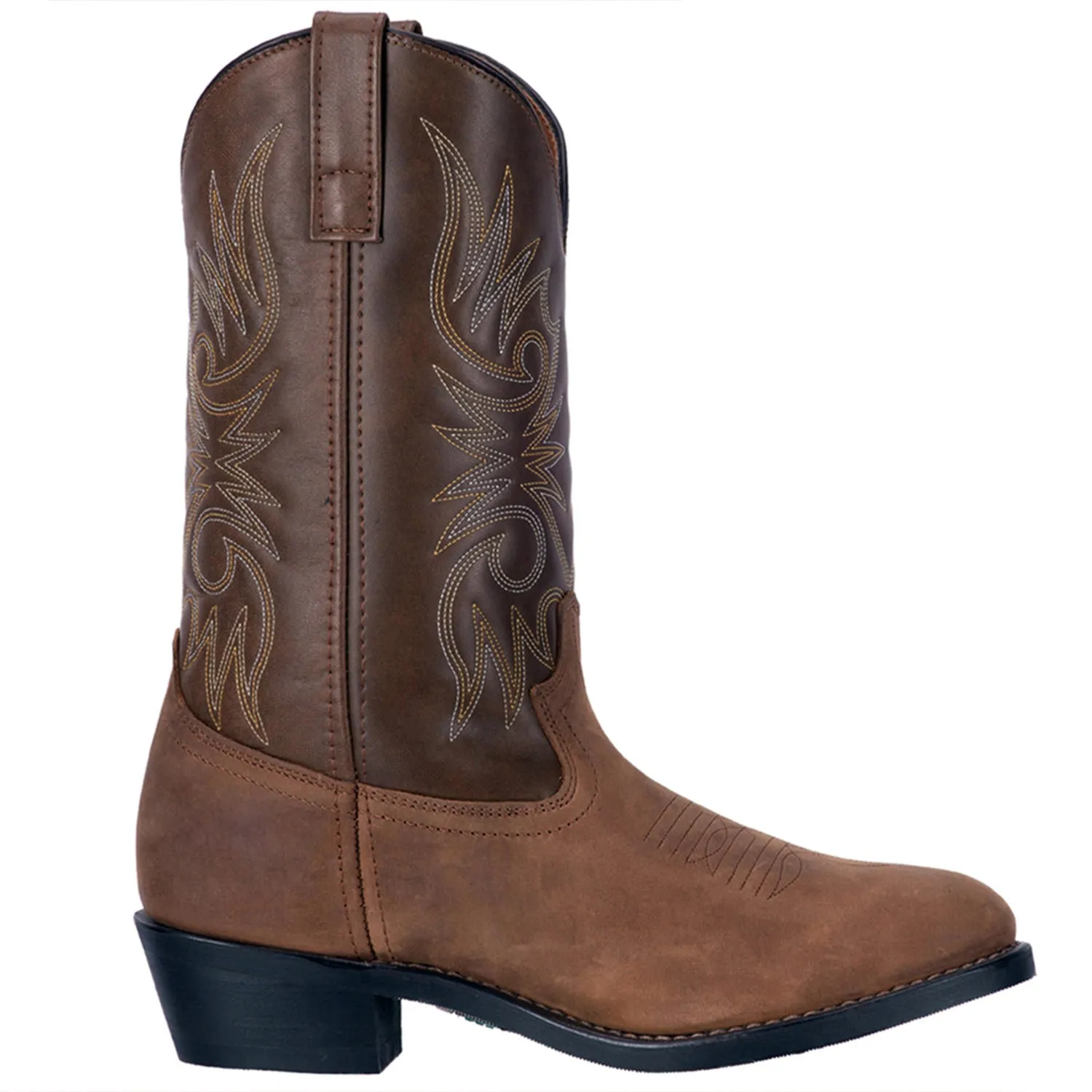 Laredo Paris 4242 Brown Mens Cowboy Boots