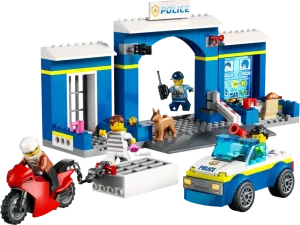 Lego Police Station Chase