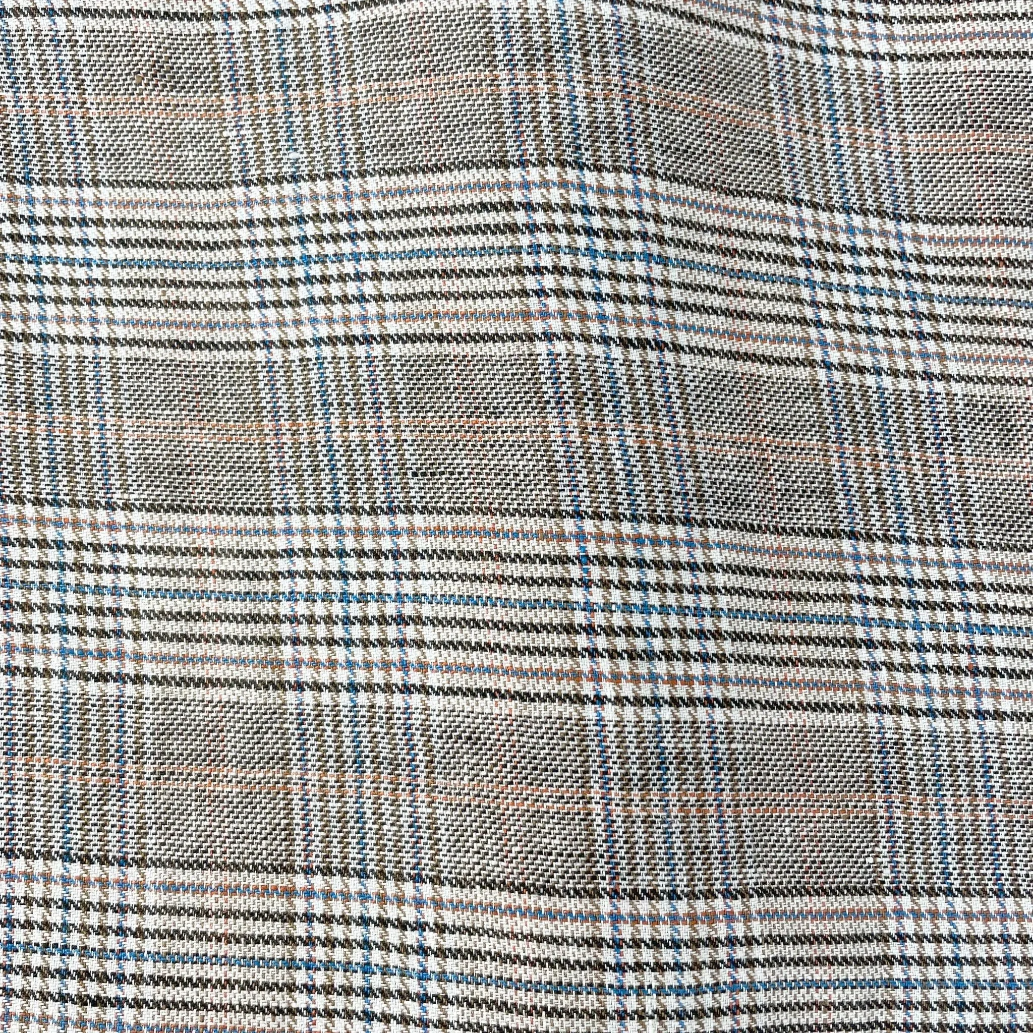 Linen Glen Plaid Fabric 7388