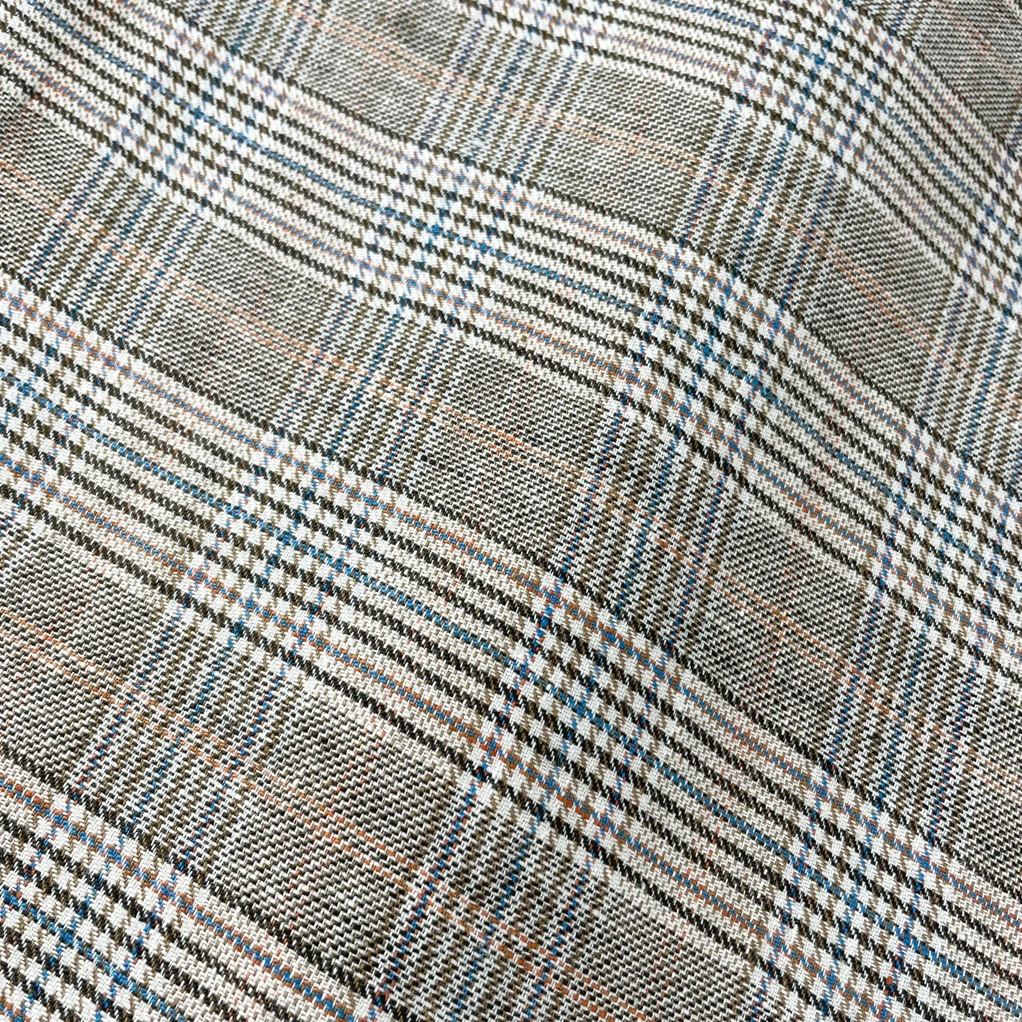 Linen Glen Plaid Fabric 7388