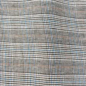 Linen Glen Plaid Fabric 7388