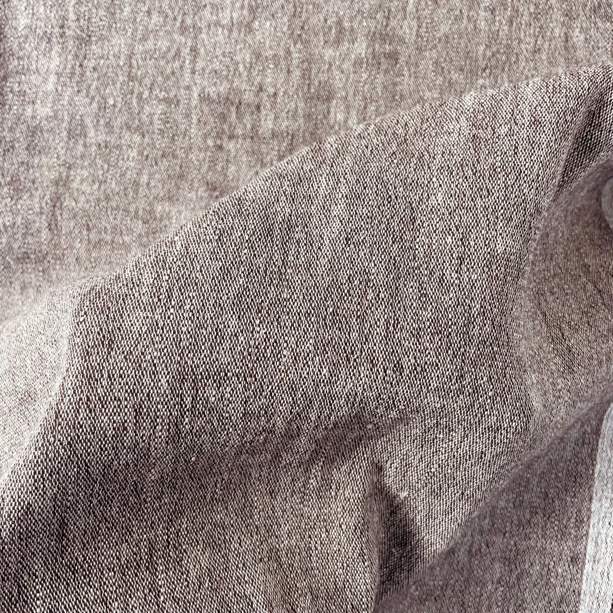 Linen Wool Fabric 6105 6106 6107