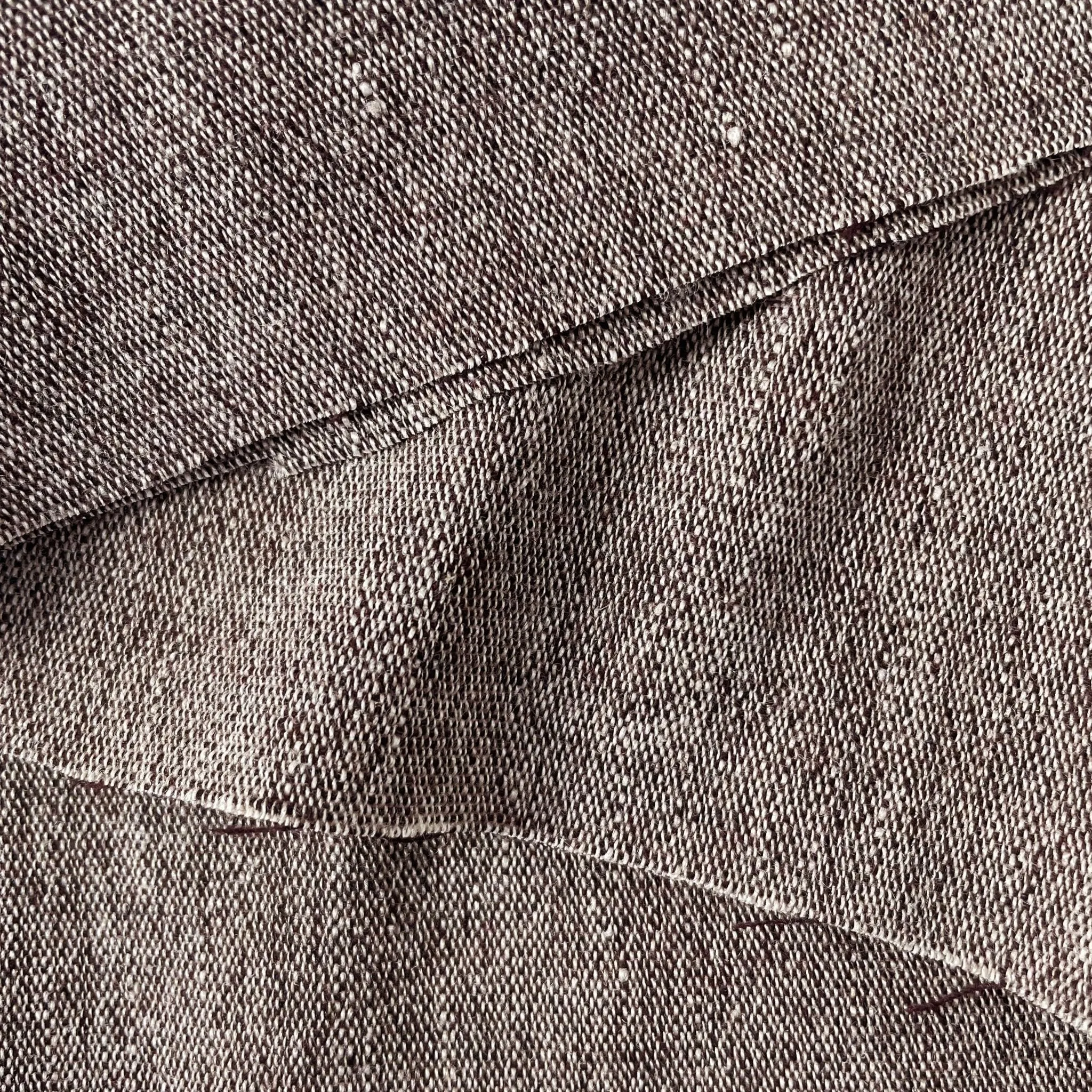 Linen Wool Fabric 6105 6106 6107