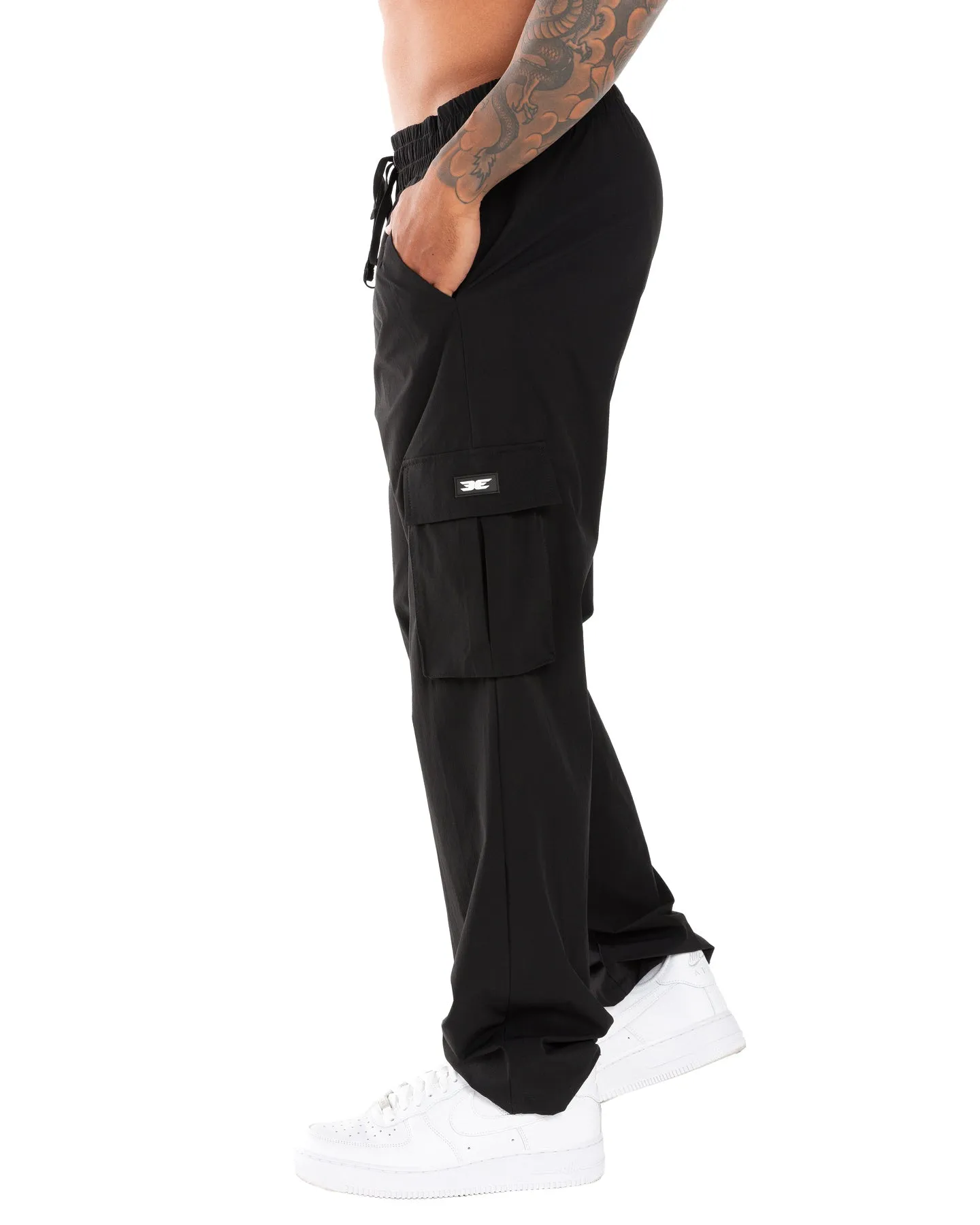 Men's Cargo Pants - Black