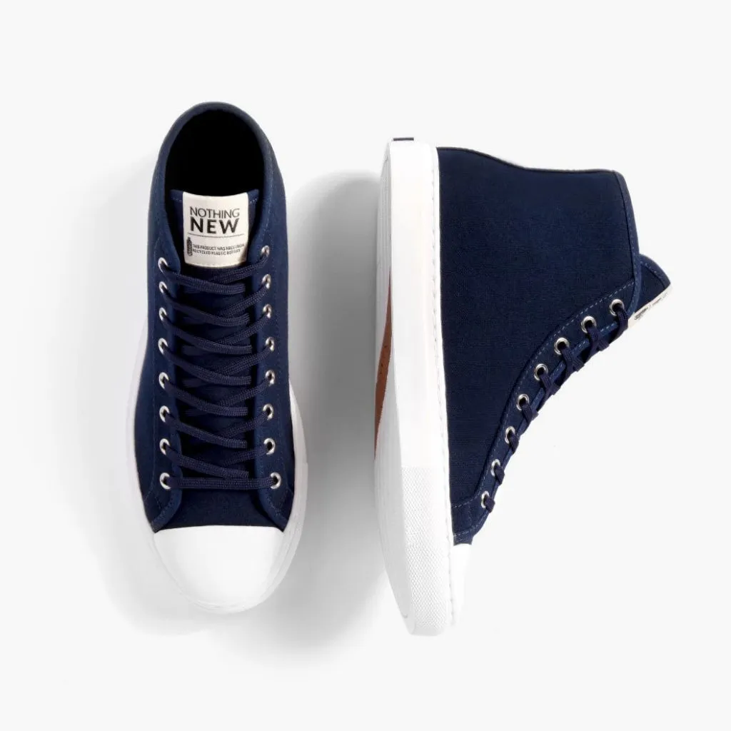 Men's Classic High Top | Navy x White