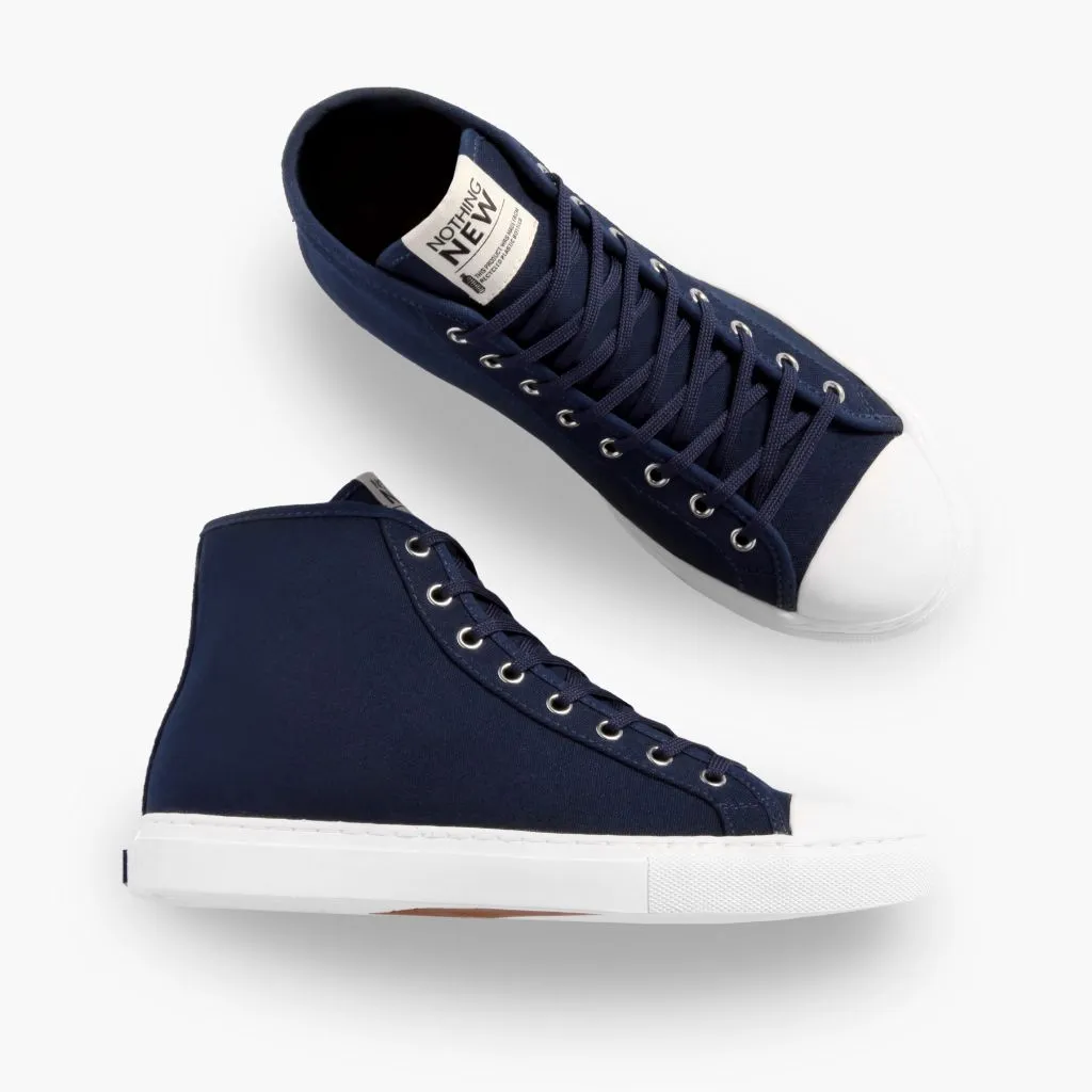 Men's Classic High Top | Navy x White