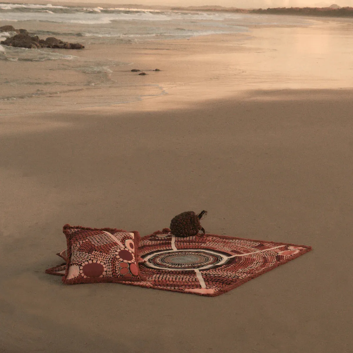 Miimi & Jiinda Collab Picnic Rug - Jagun Dreaming