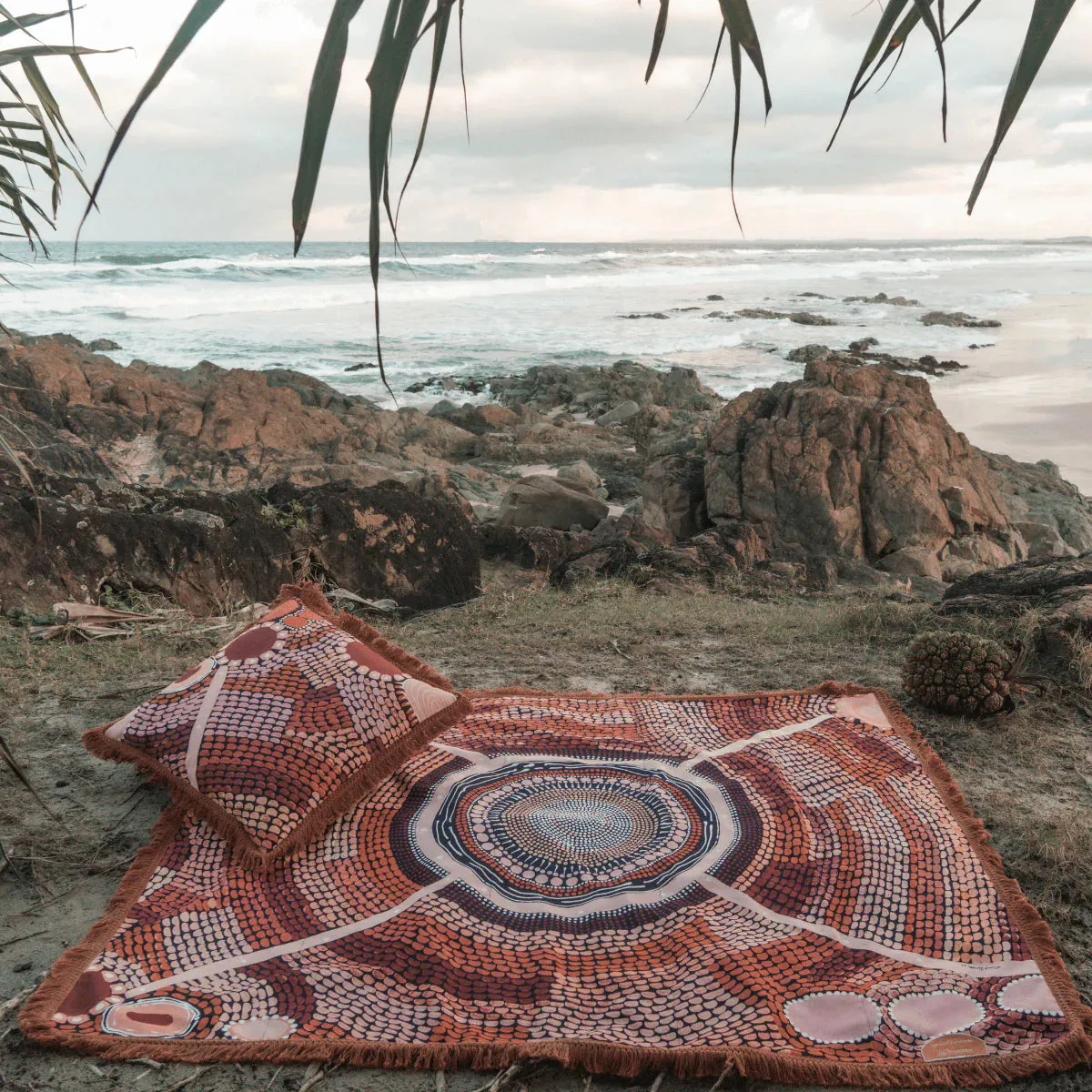 Miimi & Jiinda Collab Picnic Rug - Jagun Dreaming