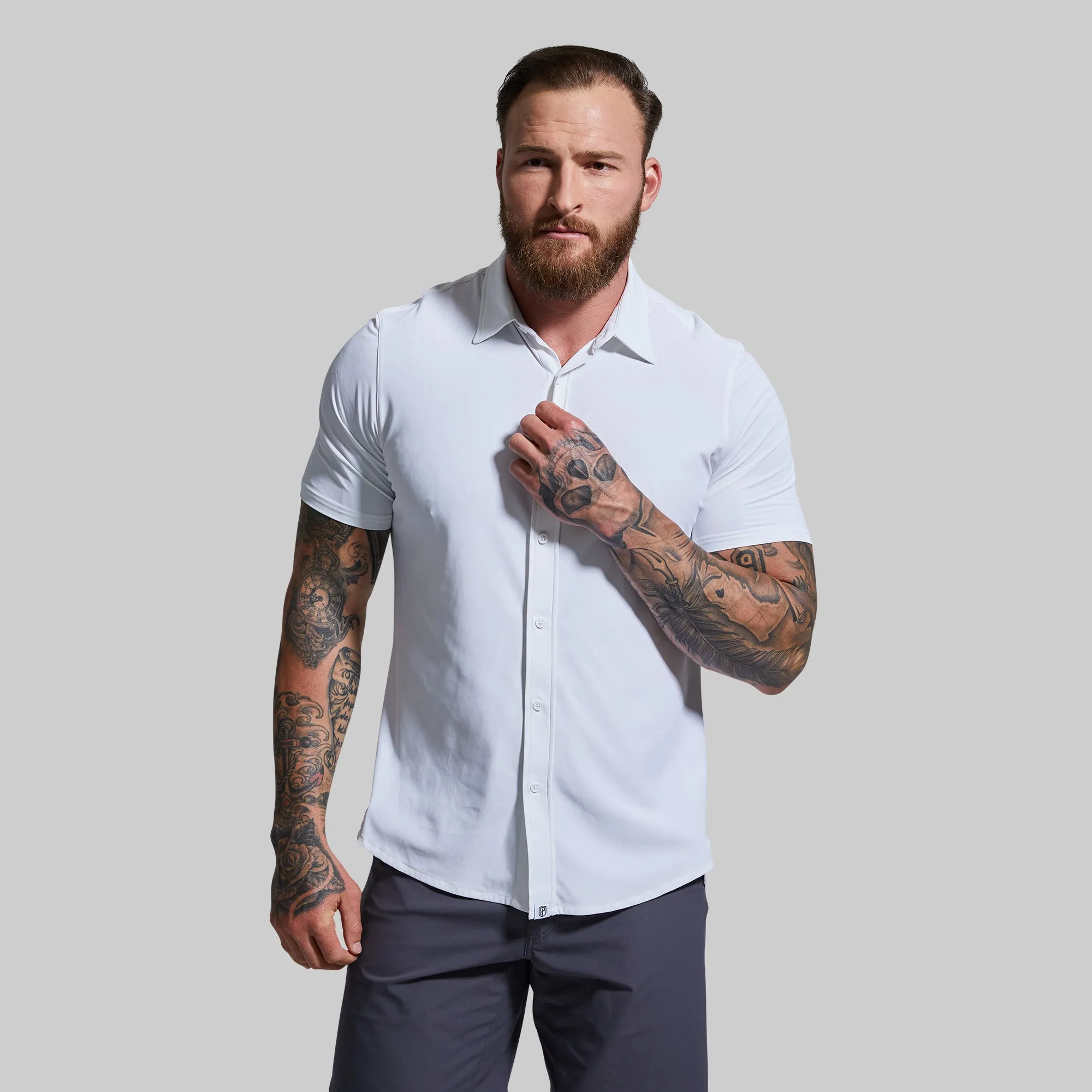 Network Short Sleeve (White)