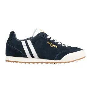 Patrick Rio Suede Trainers Navy/White