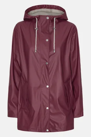 Rain Jacket - Maroon Banner