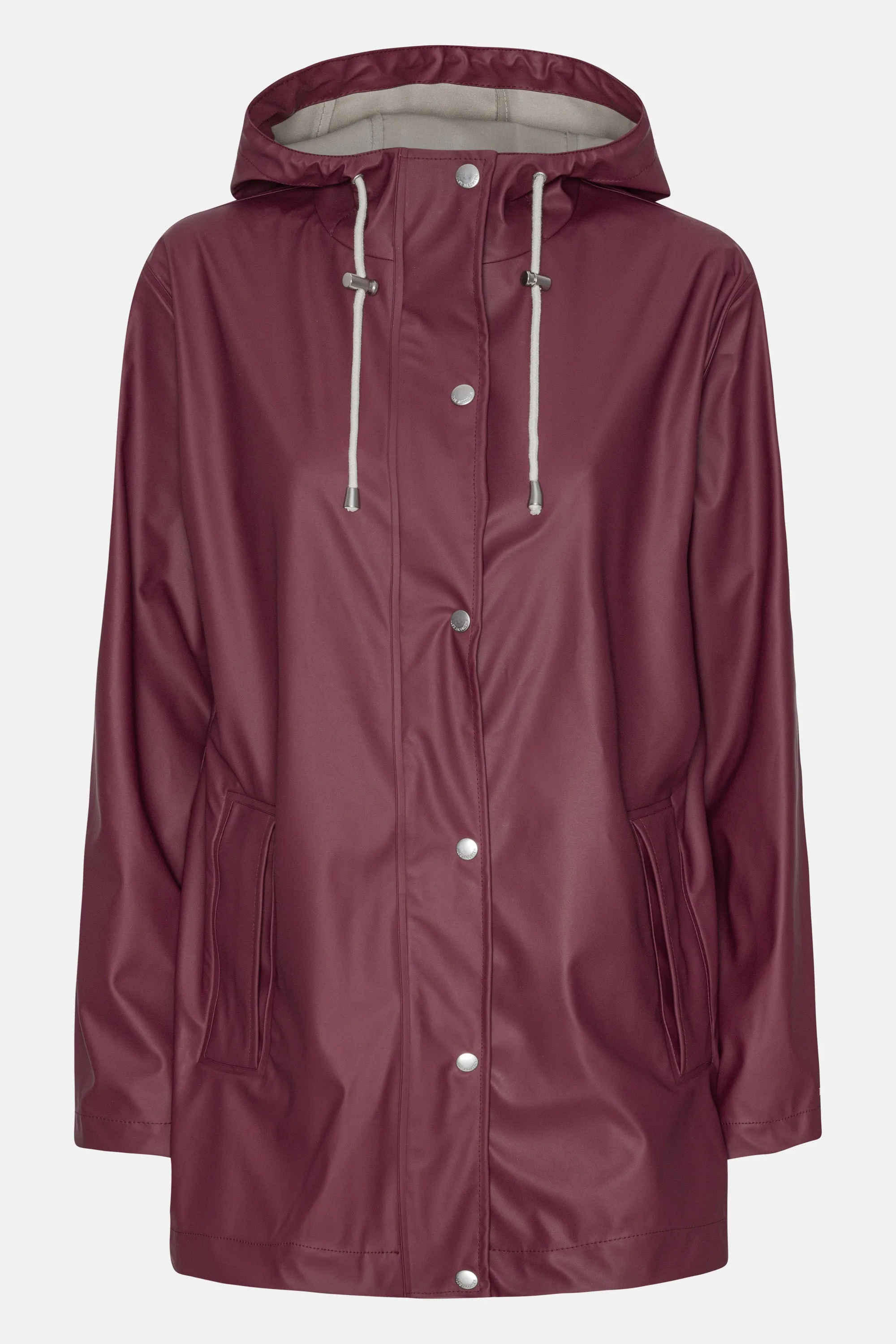 Rain Jacket - Maroon Banner