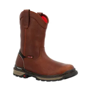 Rocky Rams Horn Men's Waterproof Pull-On Work Boot