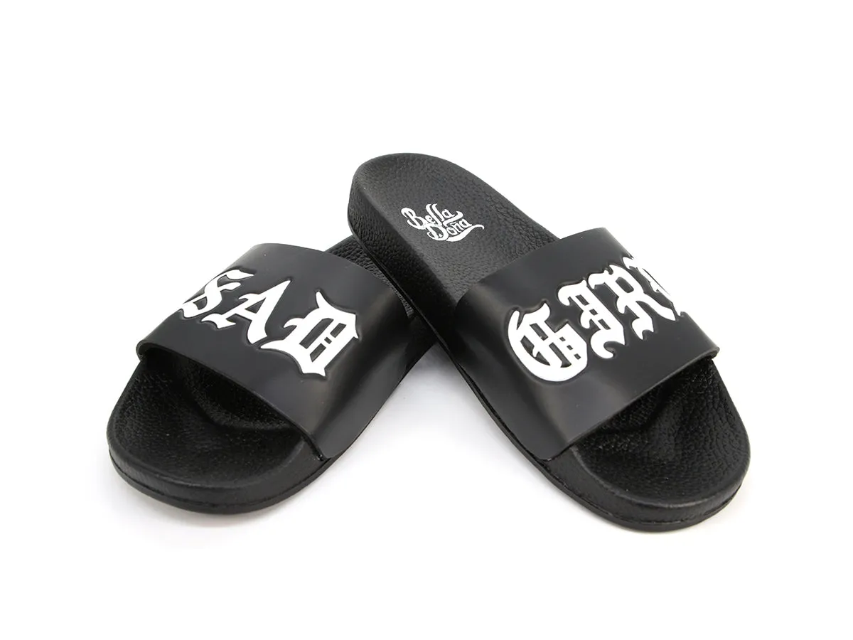 SadGirl Slides - Black