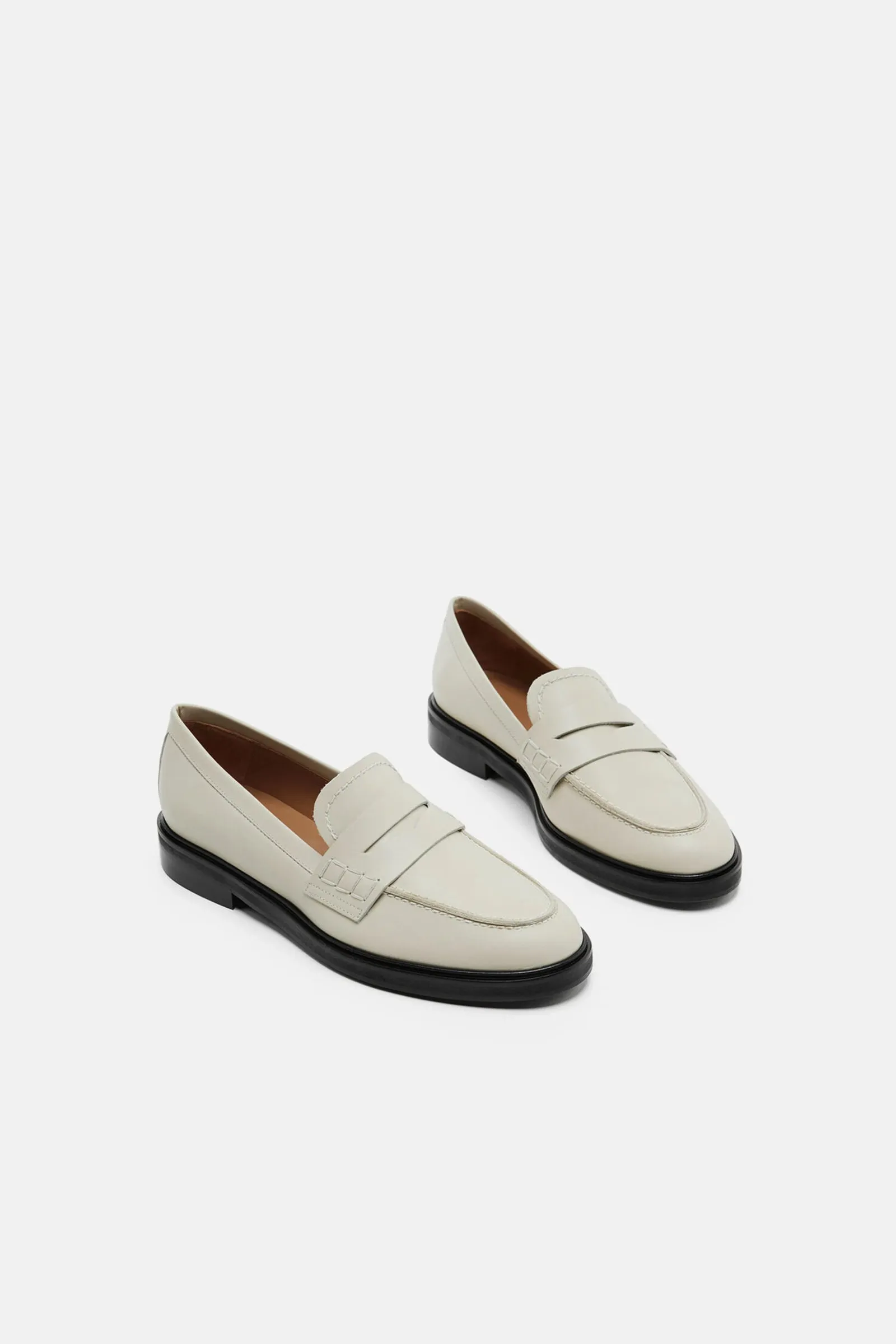 Sara Leather Loafers