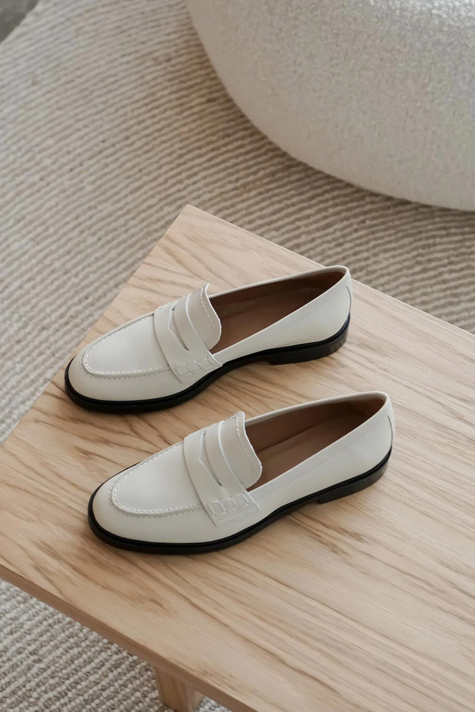 Sara Leather Loafers