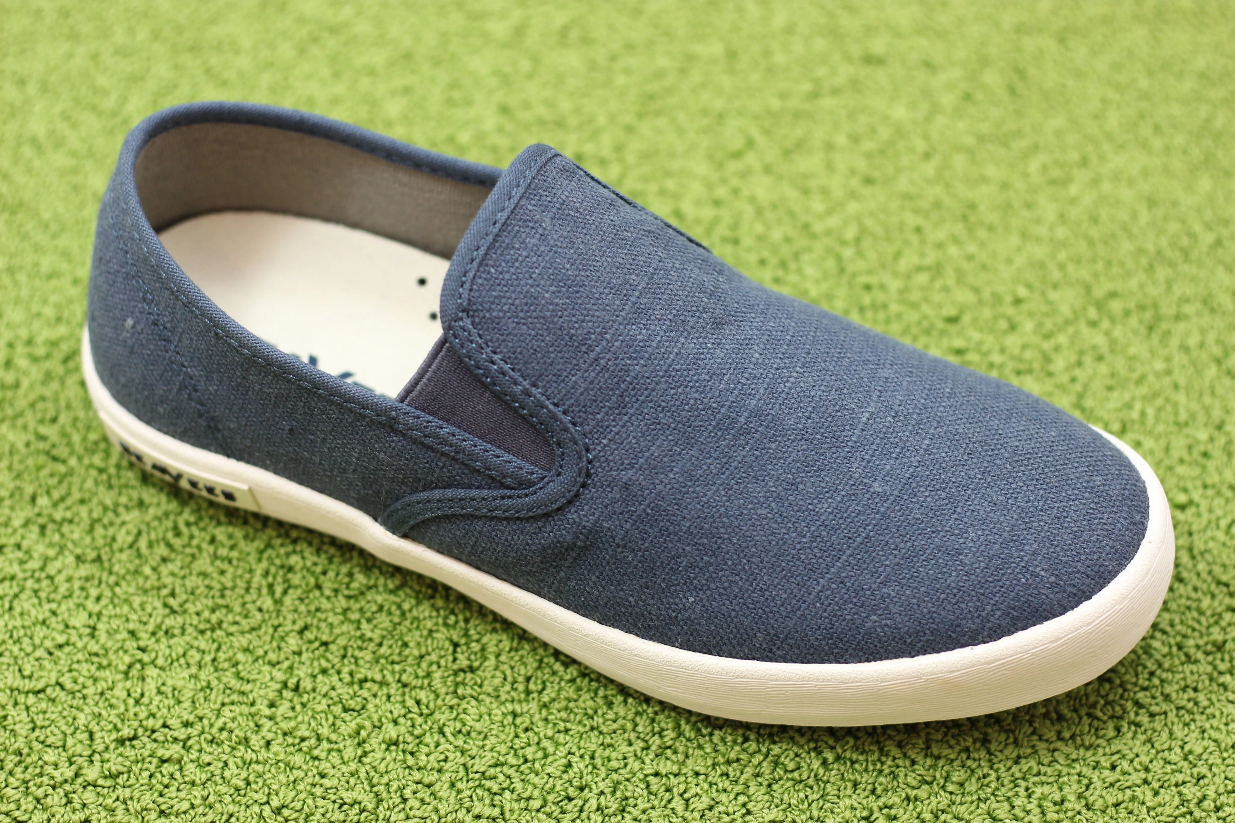 Seavees Women's Baja Slip On - Marine Linen