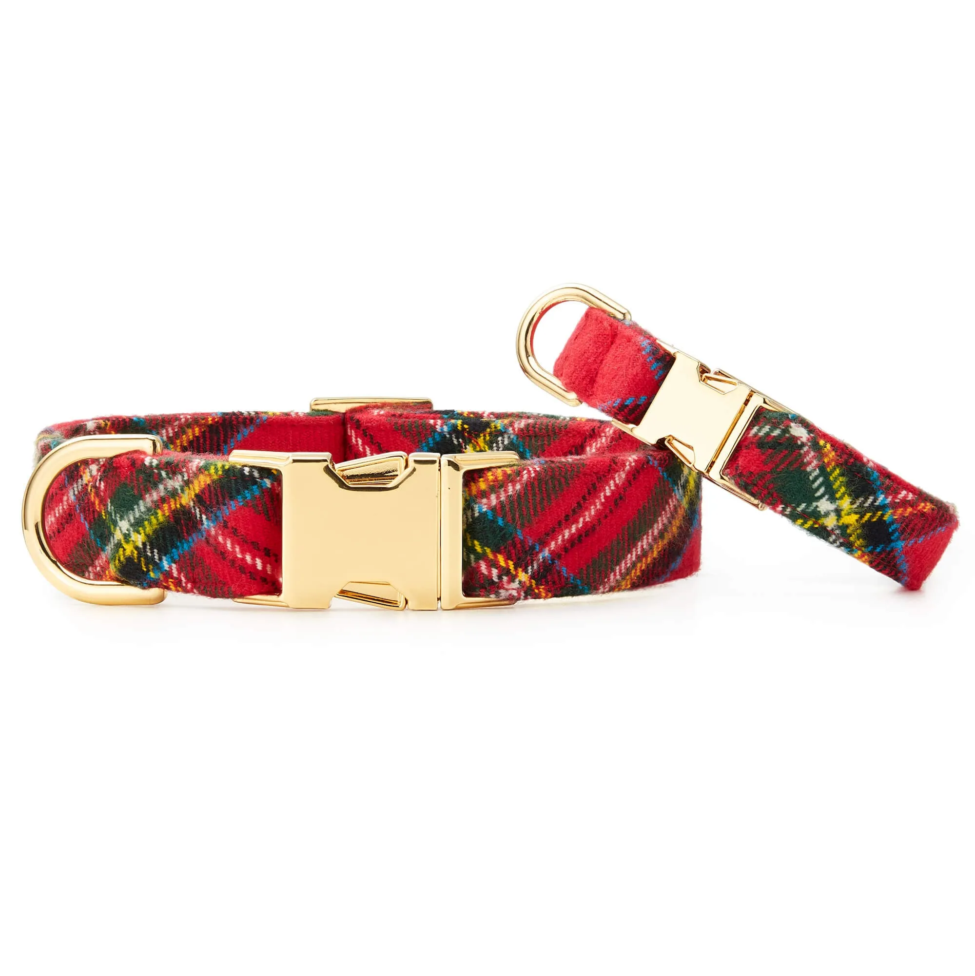 Tartan Plaid Flannel Dog Collar