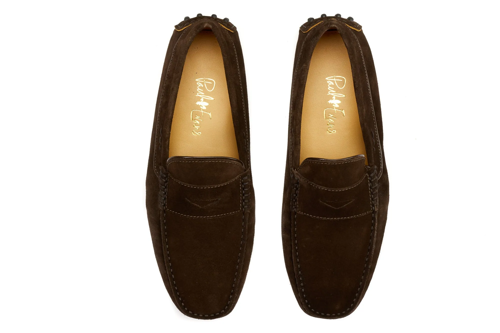 The McQueen Driving Loafer - Chocolate Suede