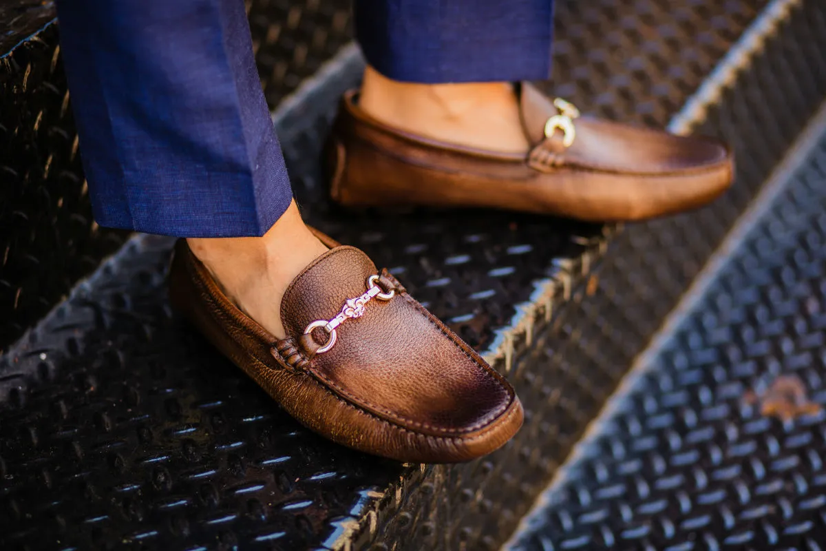 The Woods Bit Driving Loafer - Chocolate